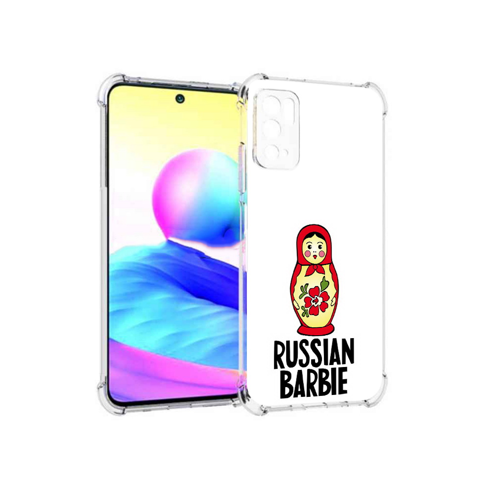 

Чехол MyPads Tocco для Xiaomi Poco M3 Pro матрешка, Прозрачный, Tocco