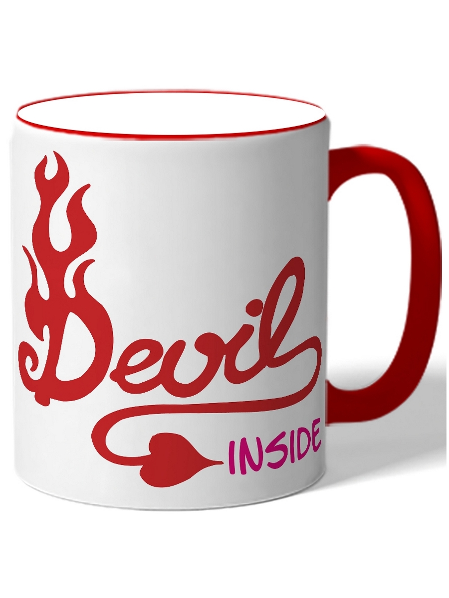 фото Кружка drabs devil inside, дьявол внутри