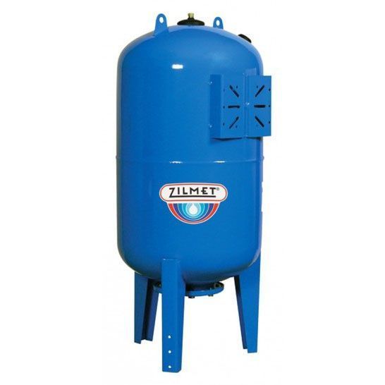 фото Расширительный бак zilmet ultra-pro 100 v для водоснабжения, оцинкованный фланец, bl