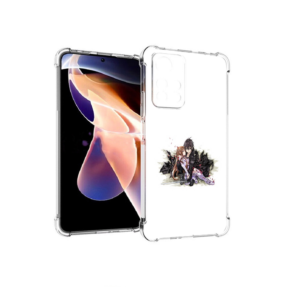 

Чехол MyPads Tocco для Xiaomi Redmi Note 11 Pro аниме асуна (PT224811.282.222), Прозрачный, Tocco