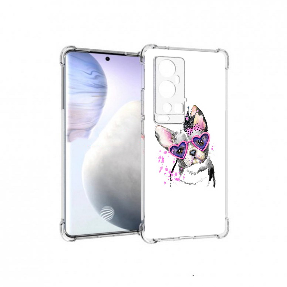 

Чехол MyPads Tocco для Vivo X60 Pro Plus принцесса, Прозрачный, Tocco