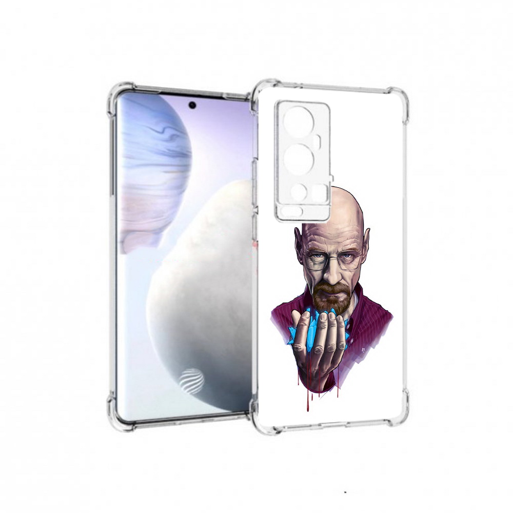 

Чехол MyPads Tocco для Vivo X60 Pro Plus разработчик, Прозрачный, Tocco