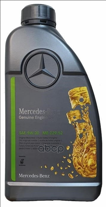 

Моторное масло Mercedes-Benz синтетическое MB 229.52 5W30 1л