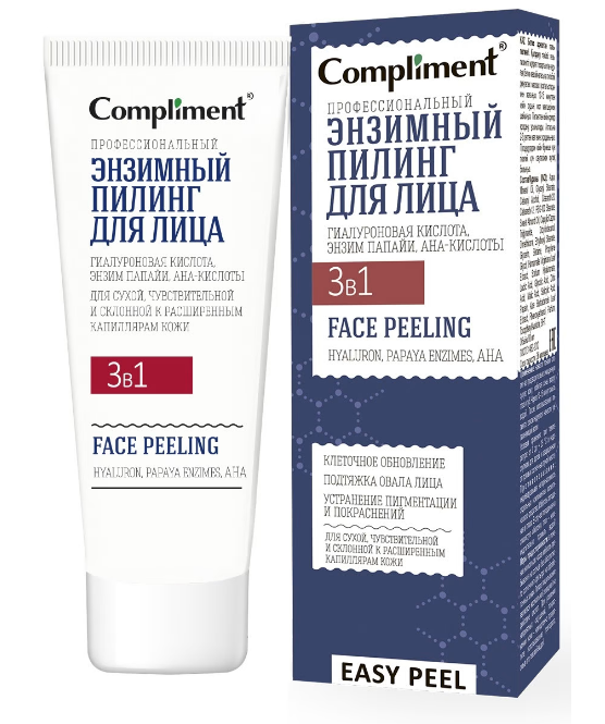 

Пилинг для лица Compliment EASY PEEL профессиональный энзимный 80мл