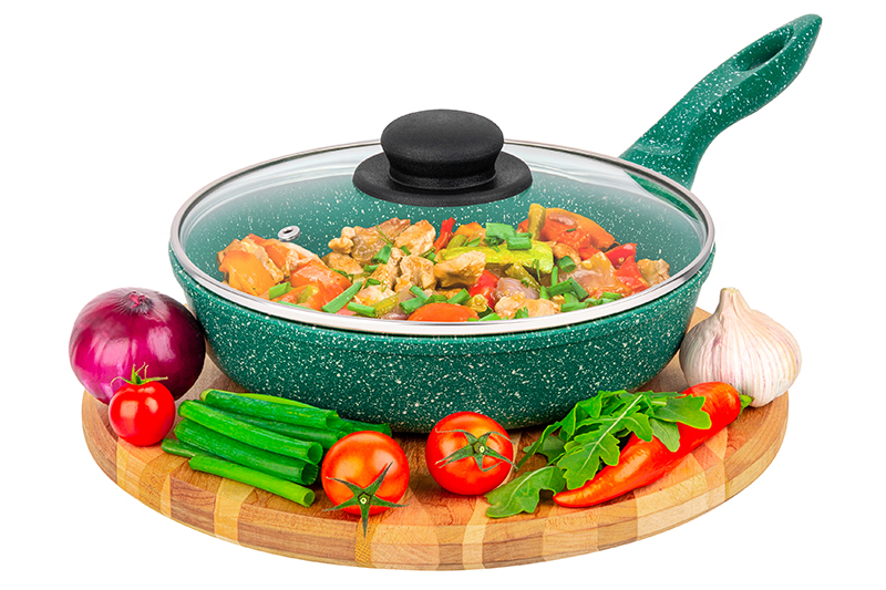 

Сковорода глубокая 22 см Elan Gallery ГАРМОНИЯ ВКУСА Изумруд, Зеленый, Elan Gallery-75