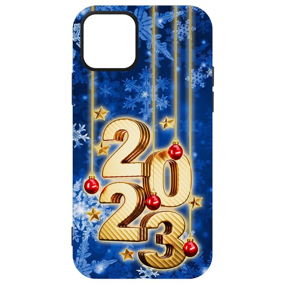 

Чехол-накладка Krutoff Софт Кейс 2023 для iPhone 12 Pro черный