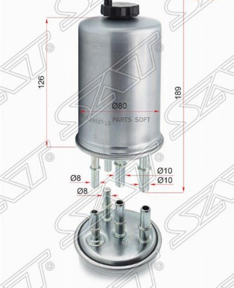 

Фильтр топливный LAND ROVER RANGE ROVER 3.0D 13-/DISCOVERY III 2.7TD 04-09/RANGE ROVER SPO