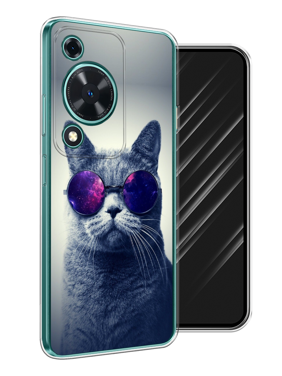 

Чехол Awog на Huawei Nova Y72 "Космический кот", Бордовый, 6123650-1