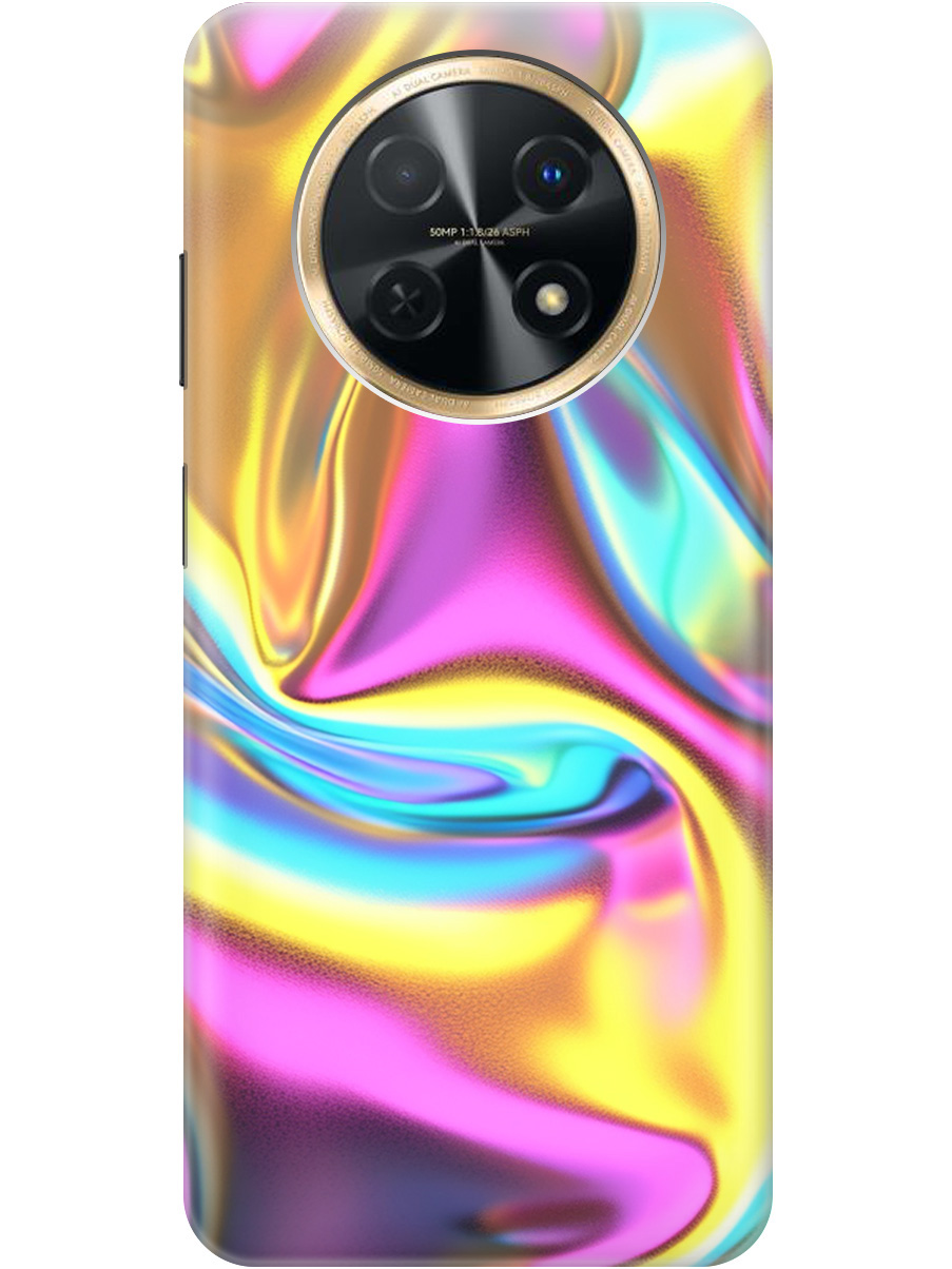 

Силиконовый чехол на Huawei nova Y91 с принтом "Ультрафиолетовая абстракция", Прозрачный;желтый;фиолетовый, 772566931