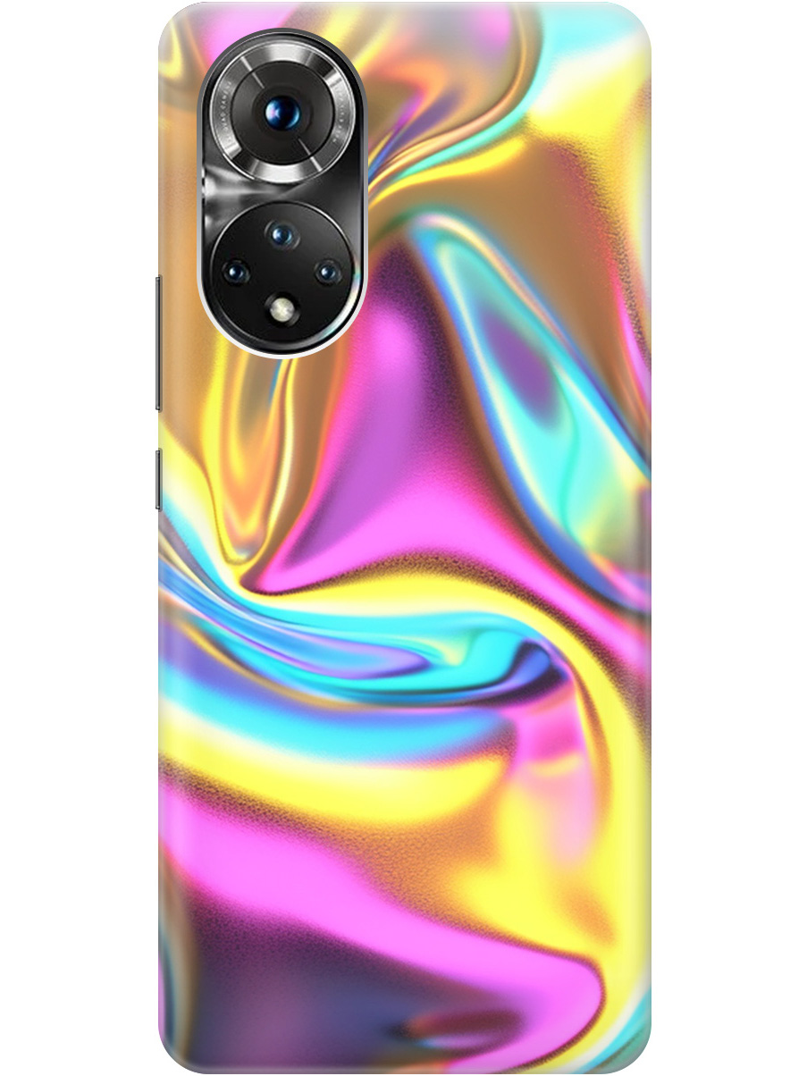 

Силиконовый чехол на Honor 50 / Huawei Nova 9 с принтом "Ультрафиолетовая абстракция", Прозрачный;желтый;фиолетовый, 730829631
