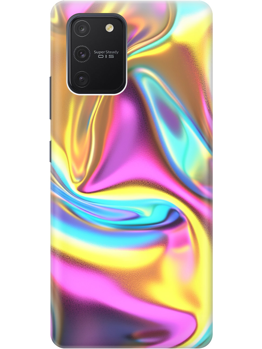 

Силиконовый чехол на Samsung Galaxy S10 Lite с принтом "Ультрафиолетовая абстракция", Прозрачный;желтый;фиолетовый, 722694731