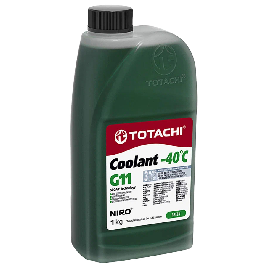 

Антифриз TOTACHI NIRO зеленый 1л G11, TOTACHI