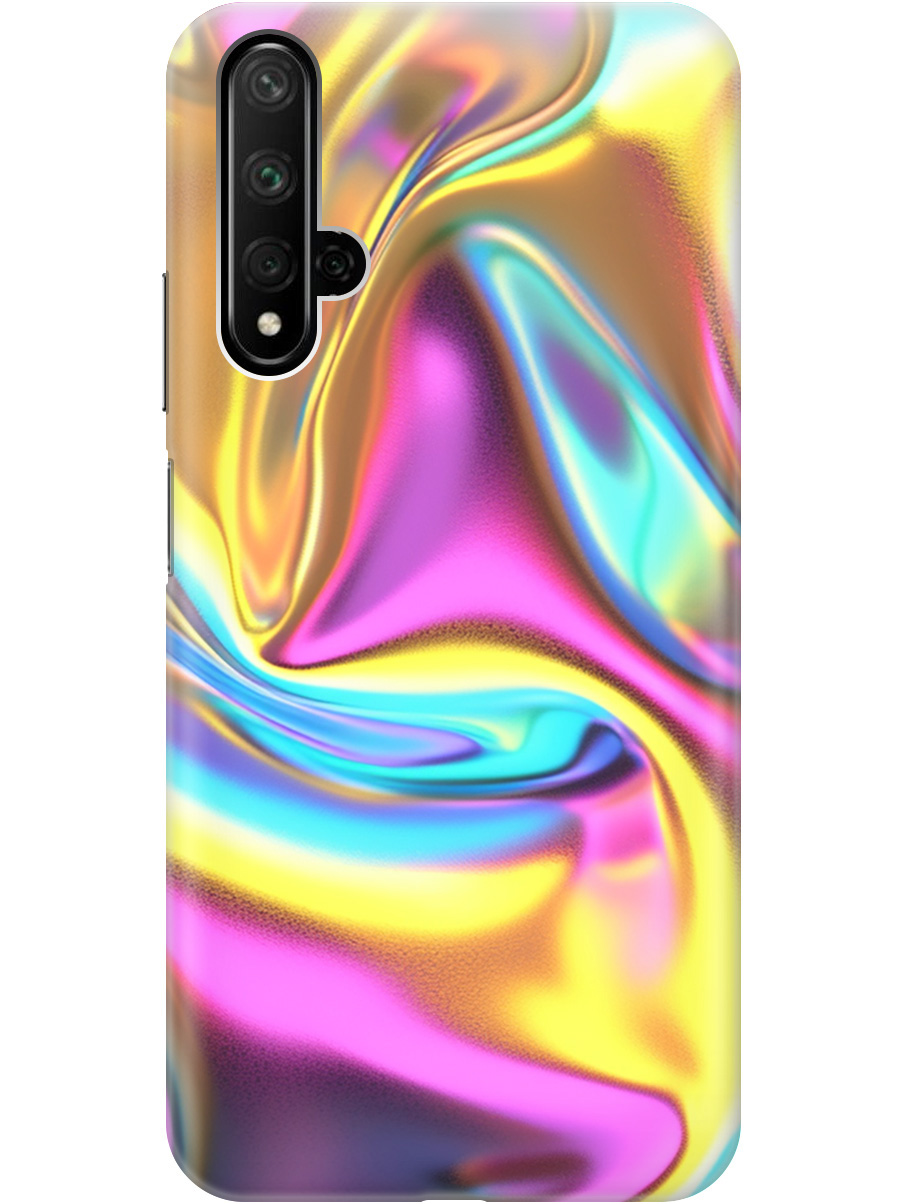 

Силиконовый чехол на Honor 20 / Huawei Nova 5T с принтом "Ультрафиолетовая абстракция", Прозрачный;желтый;фиолетовый, 721508931