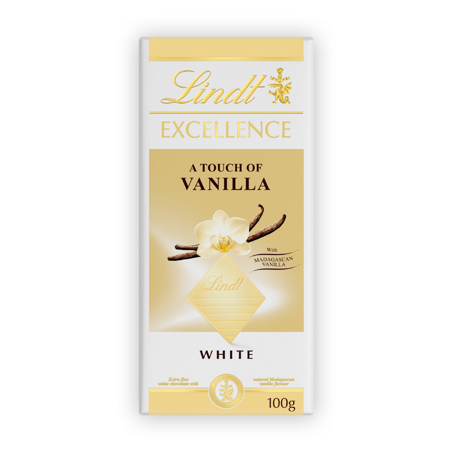 Шоколад белый Lindt нежный с ванилью 20 100 г 455₽