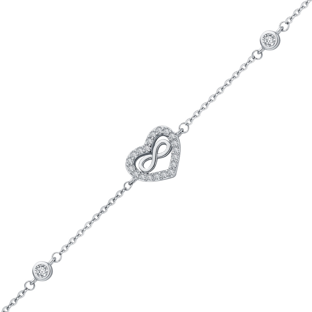 

Браслет из серебра с фианитом р.  585Gold 705000890, 705000890
