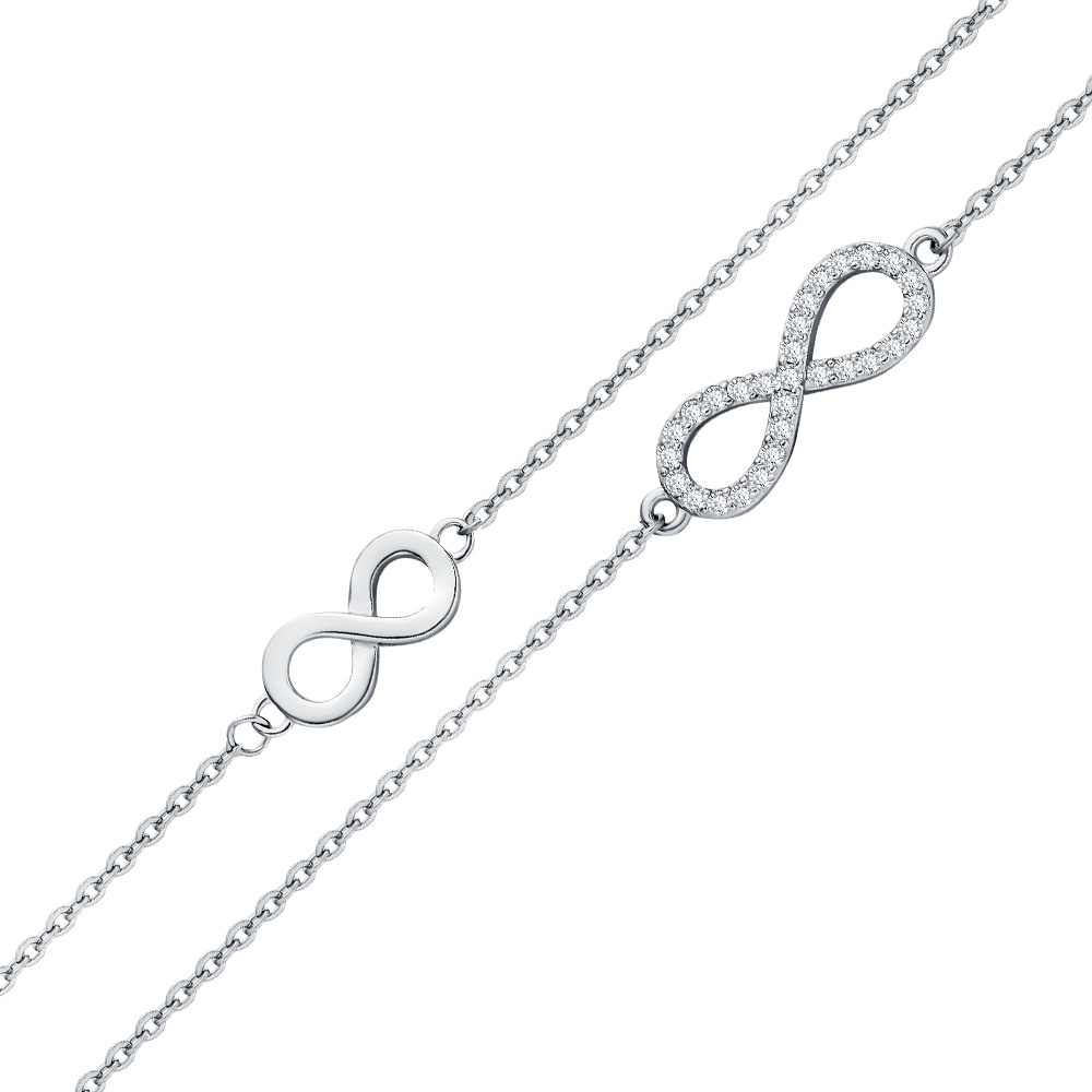 

Браслет из серебра с фианитом р.  585Gold 705000930, 705000930