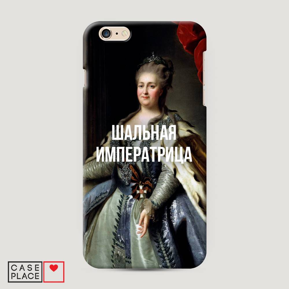 

Пластиковый чехол "Шальная императрица" на Apple iPhone 6 Plus, 10520-5