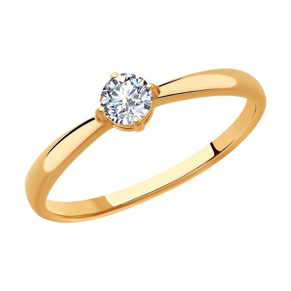 

Кольцо из серебра р. 19 SOKOLOV 93010801, фианит, 93010801