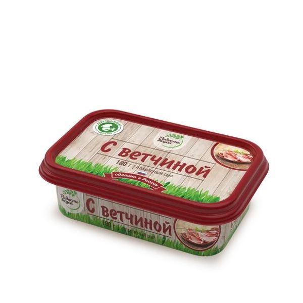 фото Плавленый сыр радость вкуса ветчина 180 г