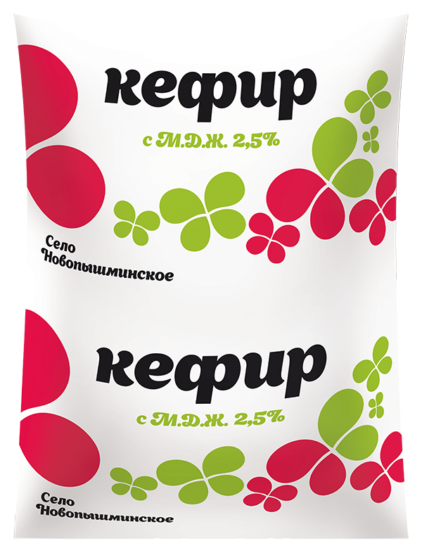 

Кефир Село Новопышминское 2,5% 500 мл