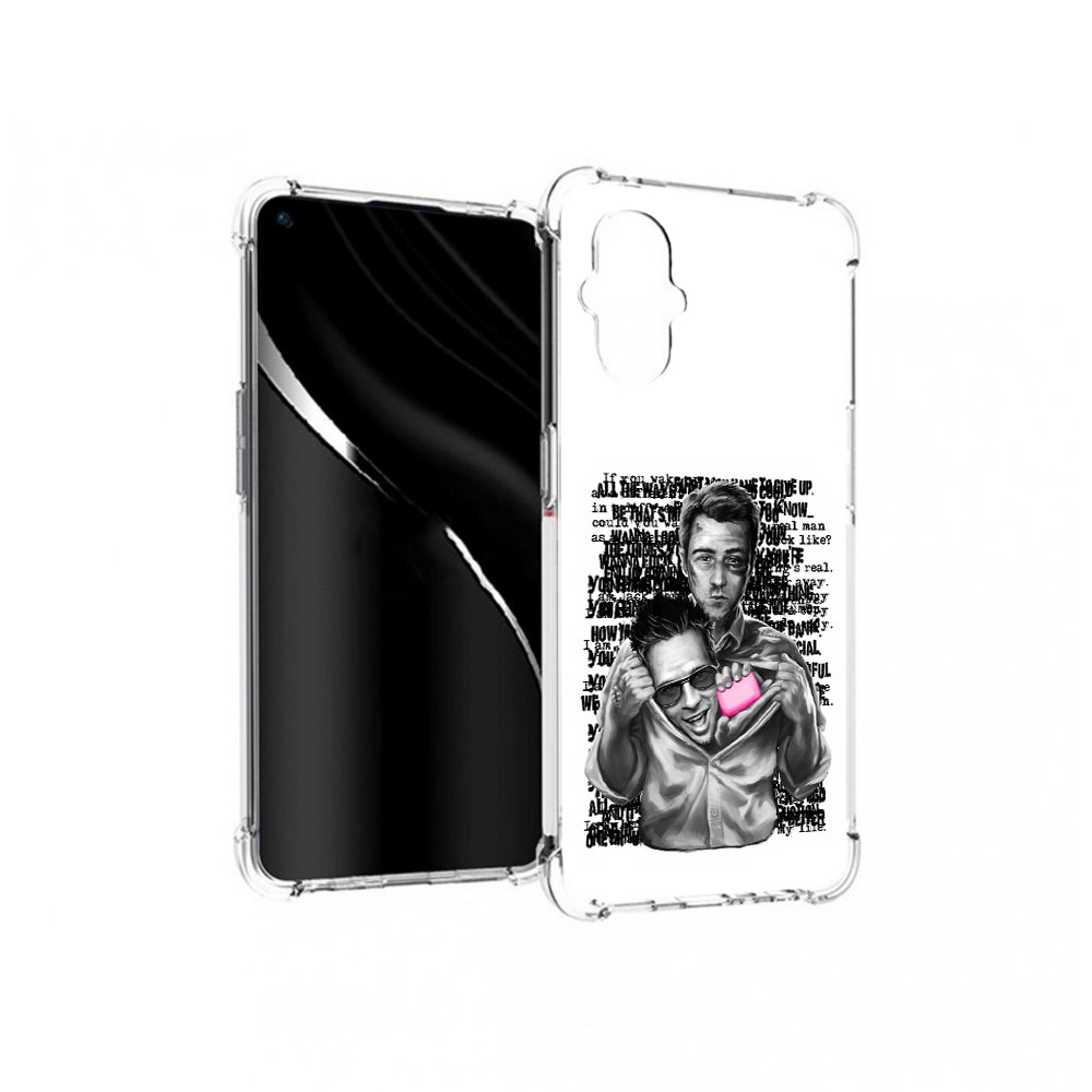 

Чехол MyPads Tocco для OnePlus Nord N20 5G бойцовский клуб (PT227047.135.242), Прозрачный, Tocco