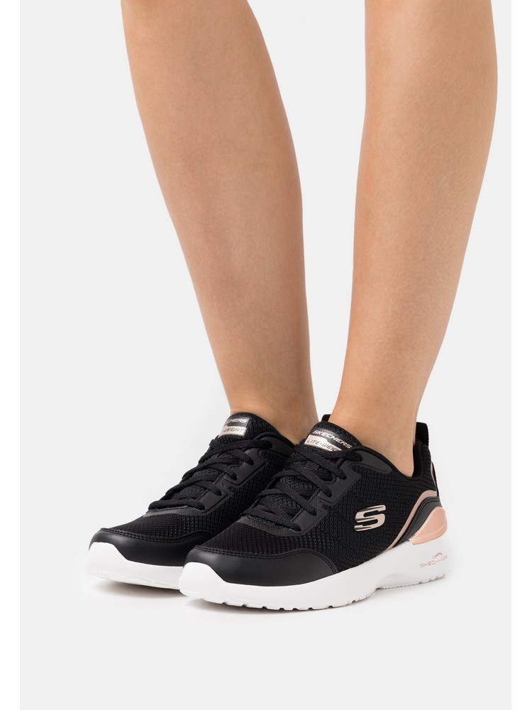 

Кроссовки женские Skechers SK211A0BT черные 37.5 EU, Черный, SK211A0BT