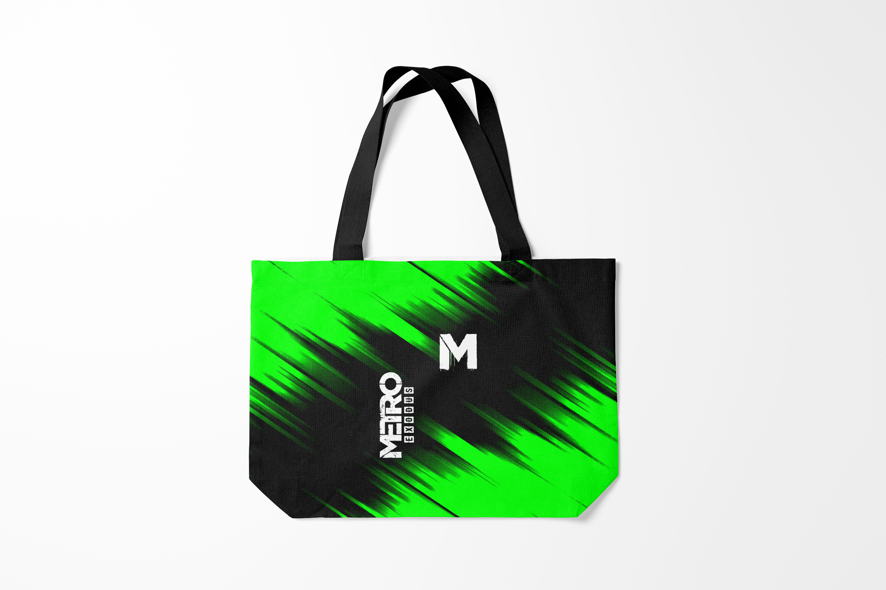 

Сумка шoппер унисекс Burnettie Metro EXODUS., черный, Metro EXODUS.
