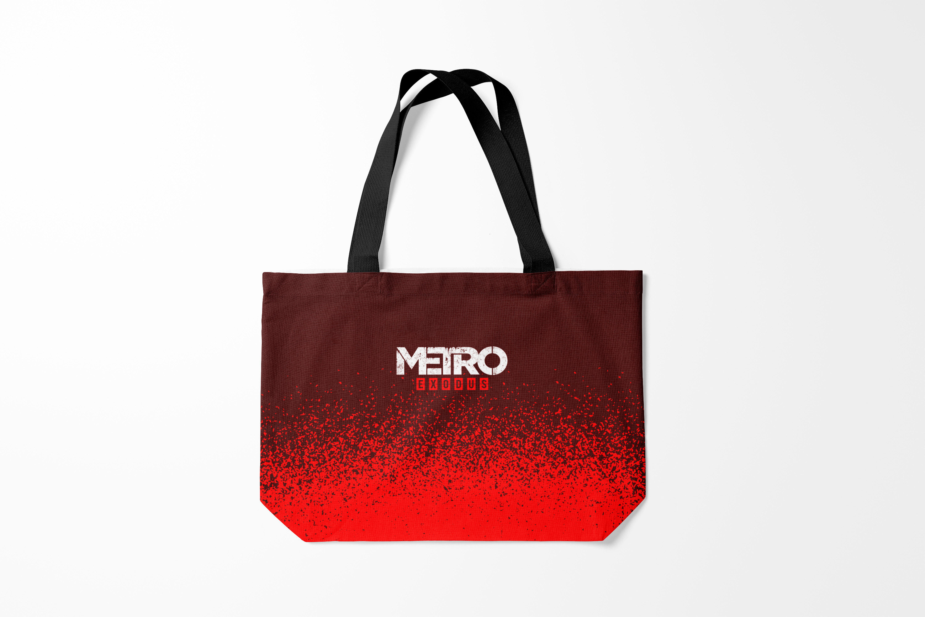 

Сумка шoппер унисекс Burnettie Metro Exodus МЕТРО ИСХОД, красный, Metro Exodus МЕТРО ИСХОД