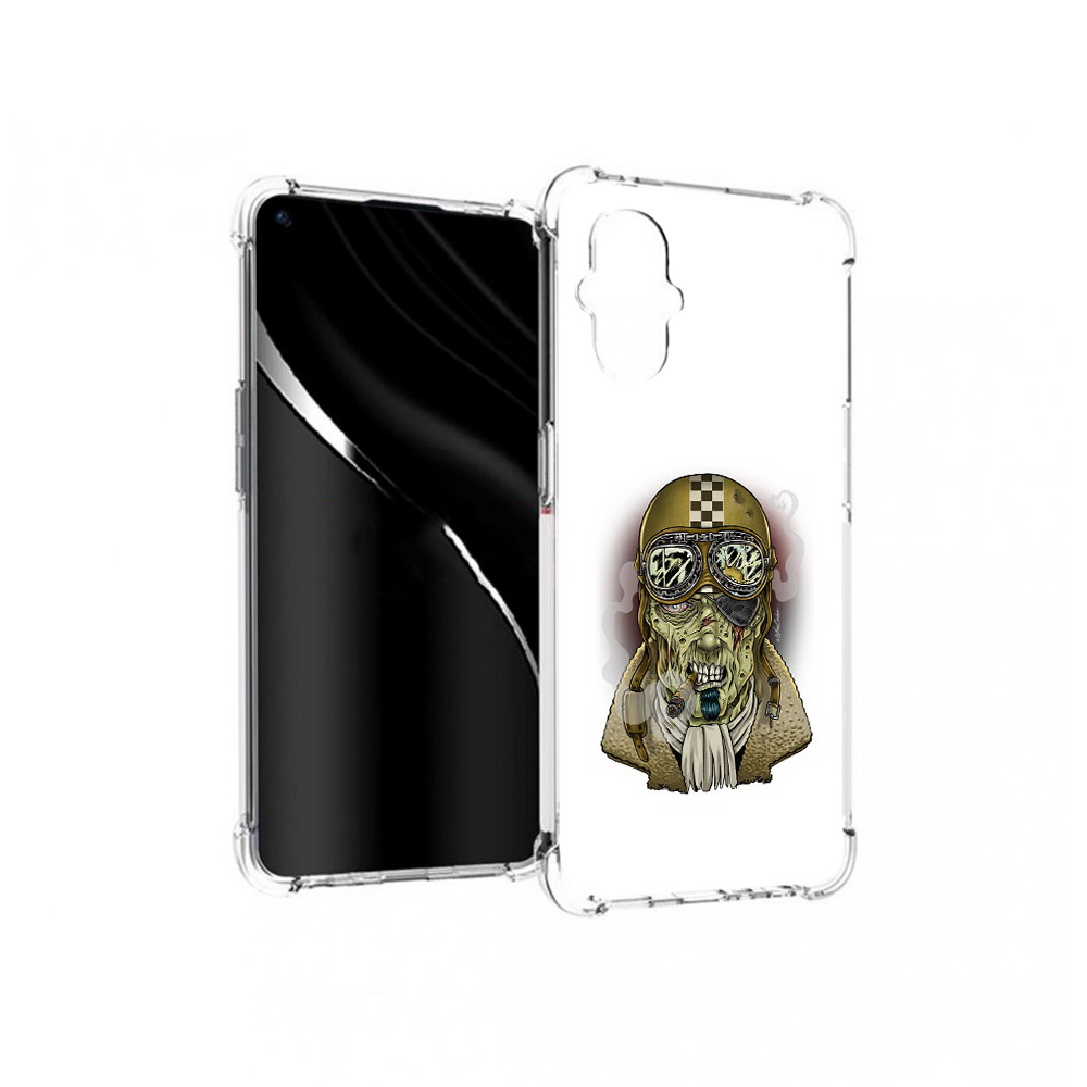 

Чехол MyPads Tocco для OnePlus Nord N20 5G военный зомби (PT227047.135.264), Прозрачный, Tocco