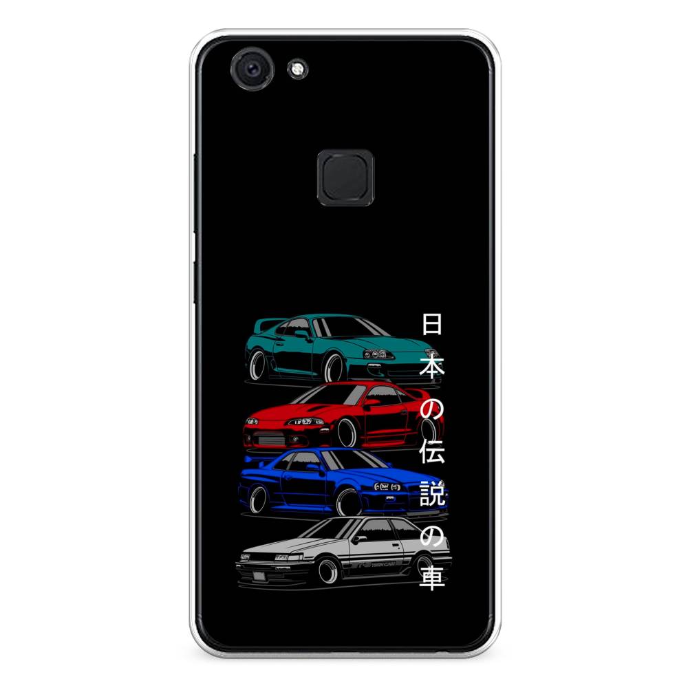 

Чехол Awog на Vivo V7 "JDM Legend cars", Разноцветный, 260450-5