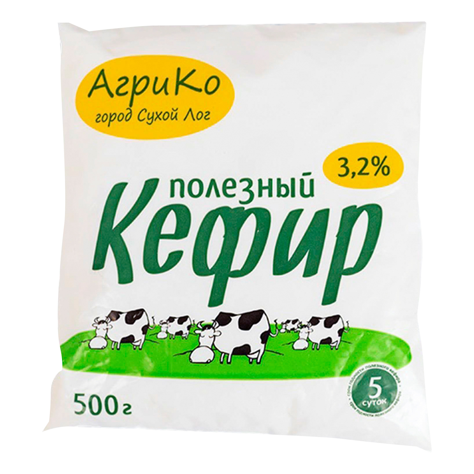 

Кефир АгриКо 3,2% БЗМЖ 500 мл