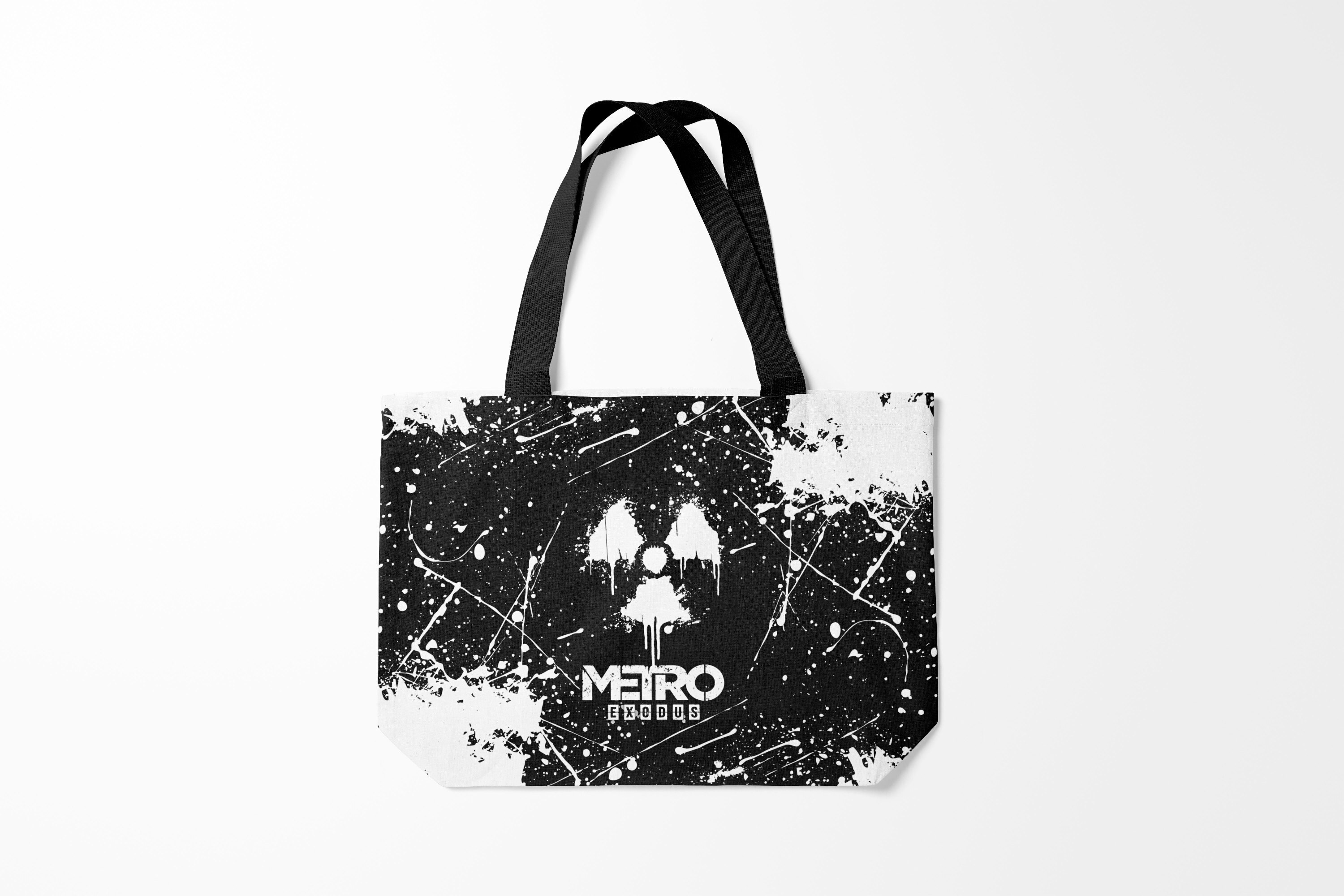 

Сумка шoппер унисекс Burnettie Metro Exodus, черный, Metro Exodus