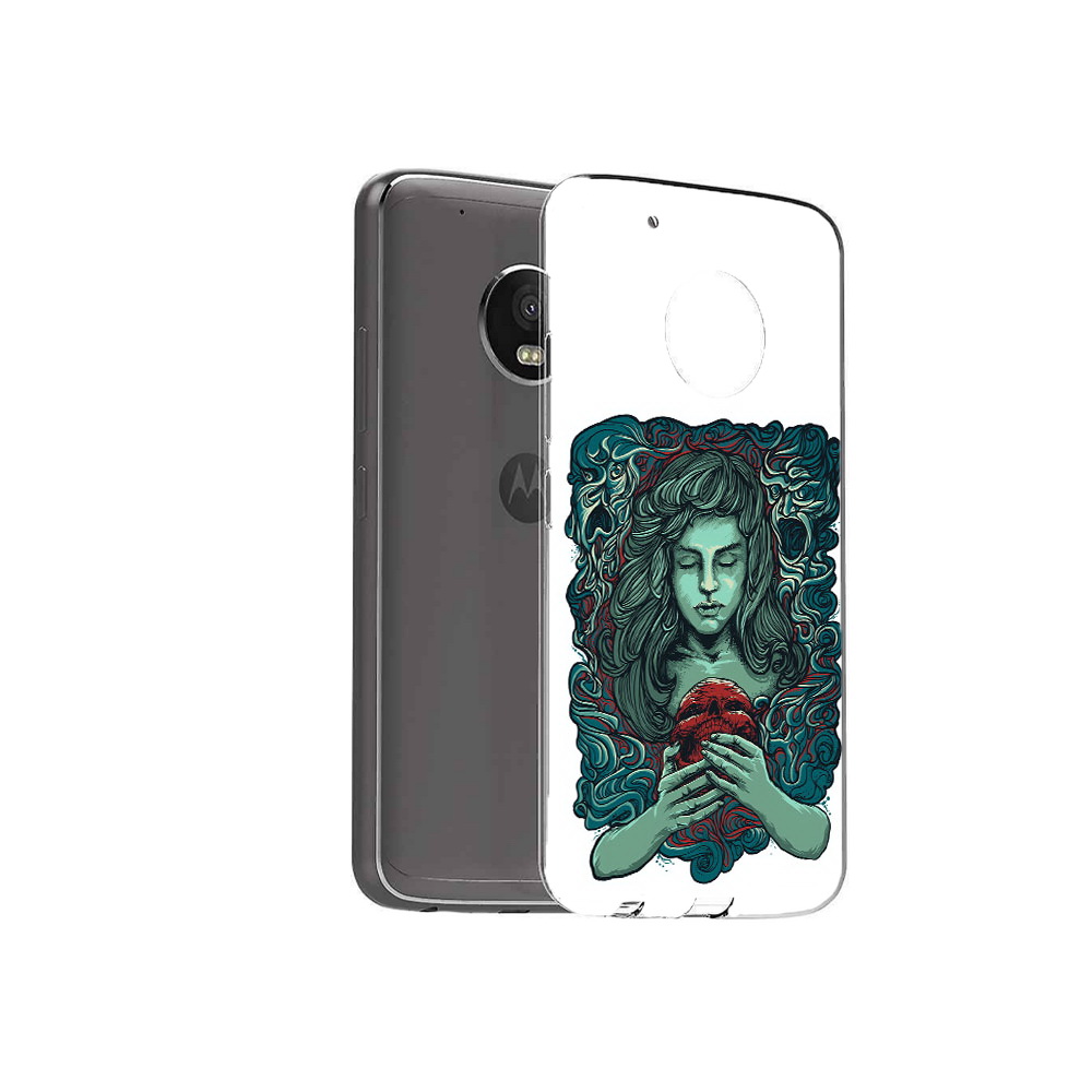 

Чехол MyPads Tocco для Motorola Moto G5 Plus спящая девушка (PT67401.338.619), Прозрачный, Tocco