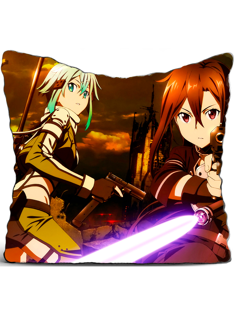 фото Подушка декоративная drabs аниме sword art online 2