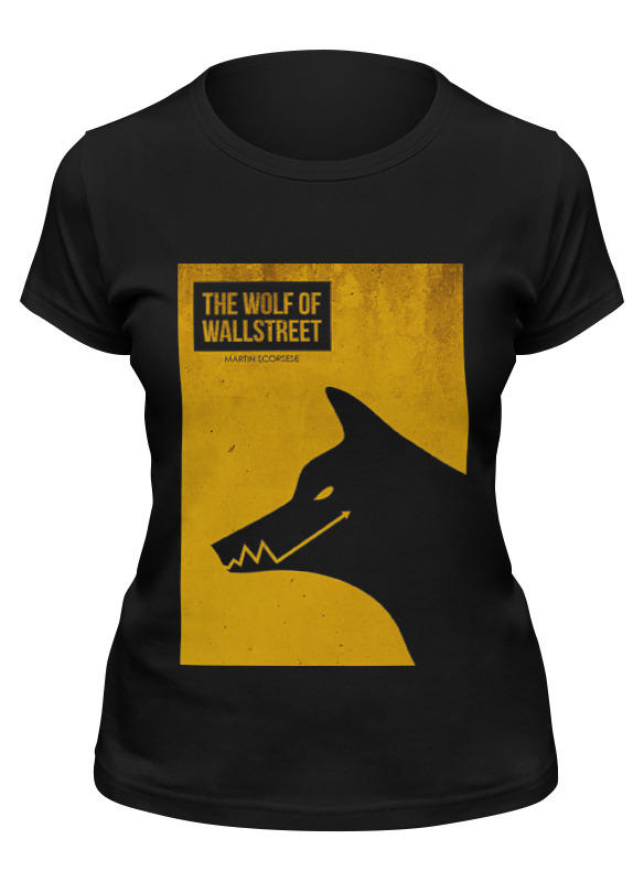 

Футболка женская Printio The wolf of wall street dog черная M, Черный, The wolf of wall street dog