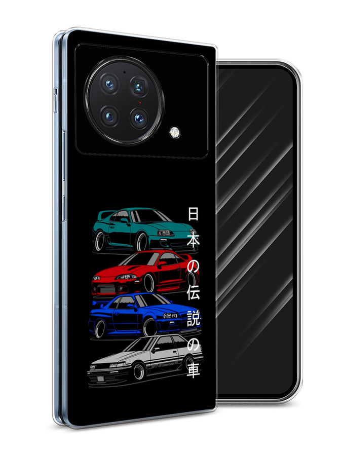 

Чехол Awog на Vivo X Fold "JDM Legend cars", Разноцветный, 266750-5
