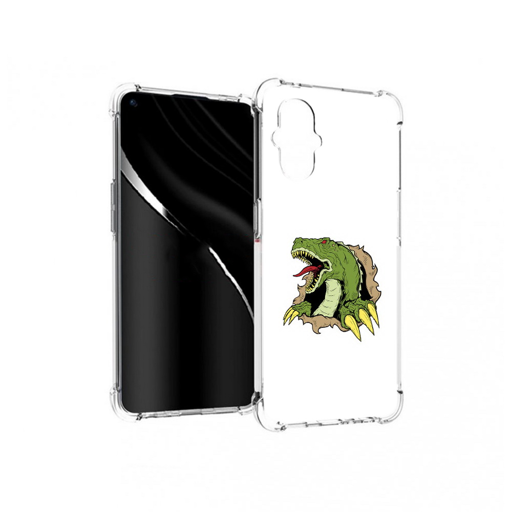 

Чехол MyPads Tocco для OnePlus Nord N20 5G годзила (PT227047.135.290), Прозрачный, Tocco