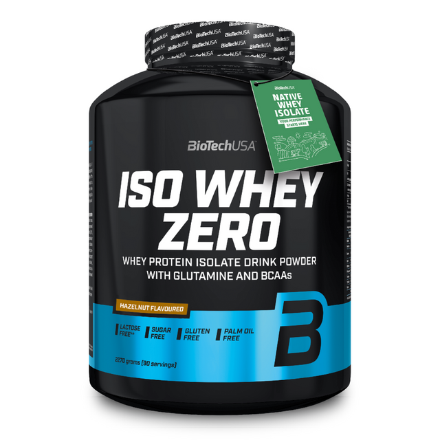 фото Изолят сывороточного протеина biotechusa iso whey zero порошок 2270 г. фундук