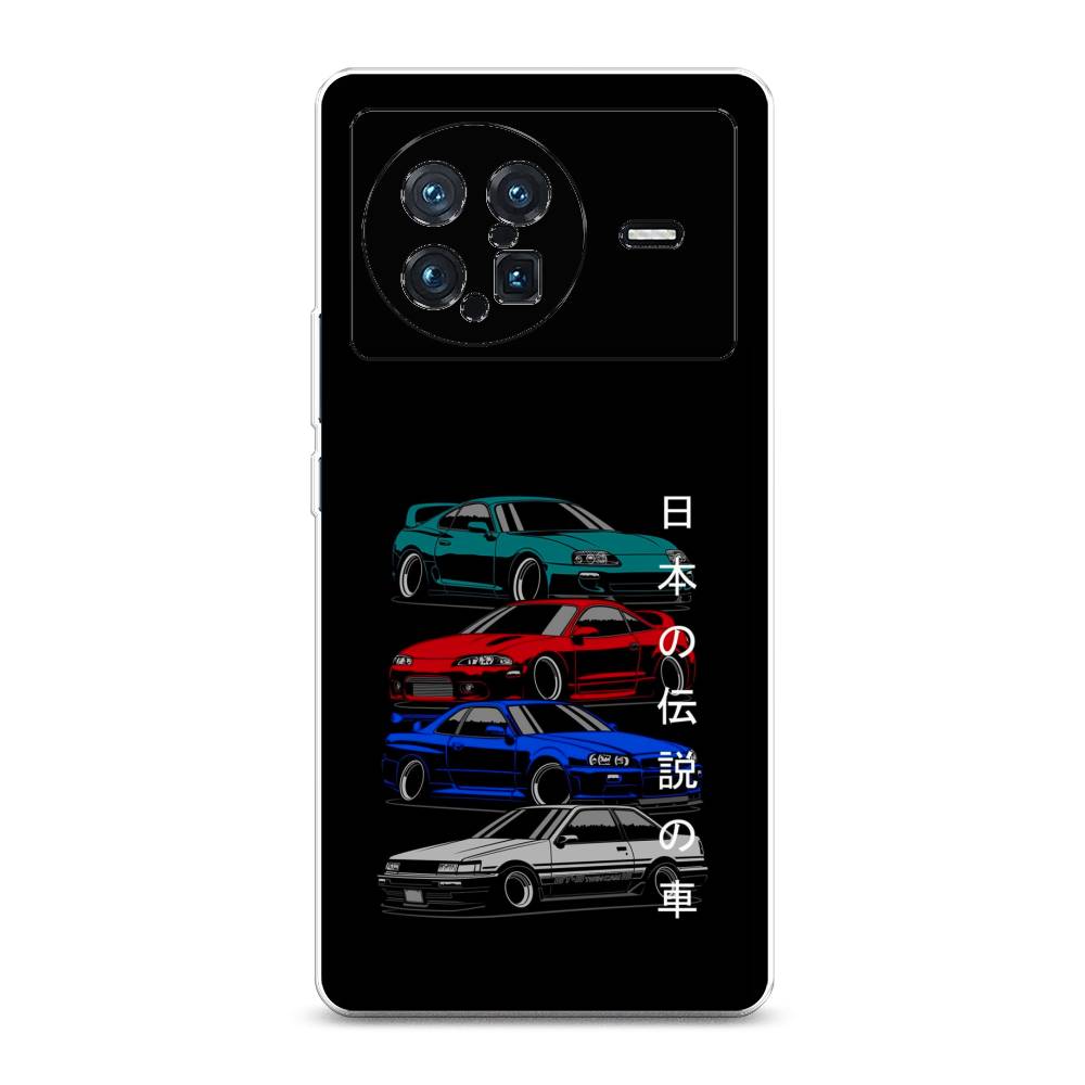 

Чехол Awog на Vivo X Note "JDM Legend cars", Разноцветный, 266950-5