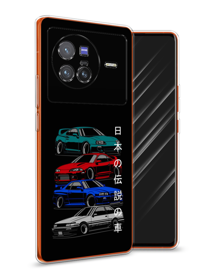 

Чехол Awog на Vivo X80 "JDM Legend cars", Разноцветный, 266550-5