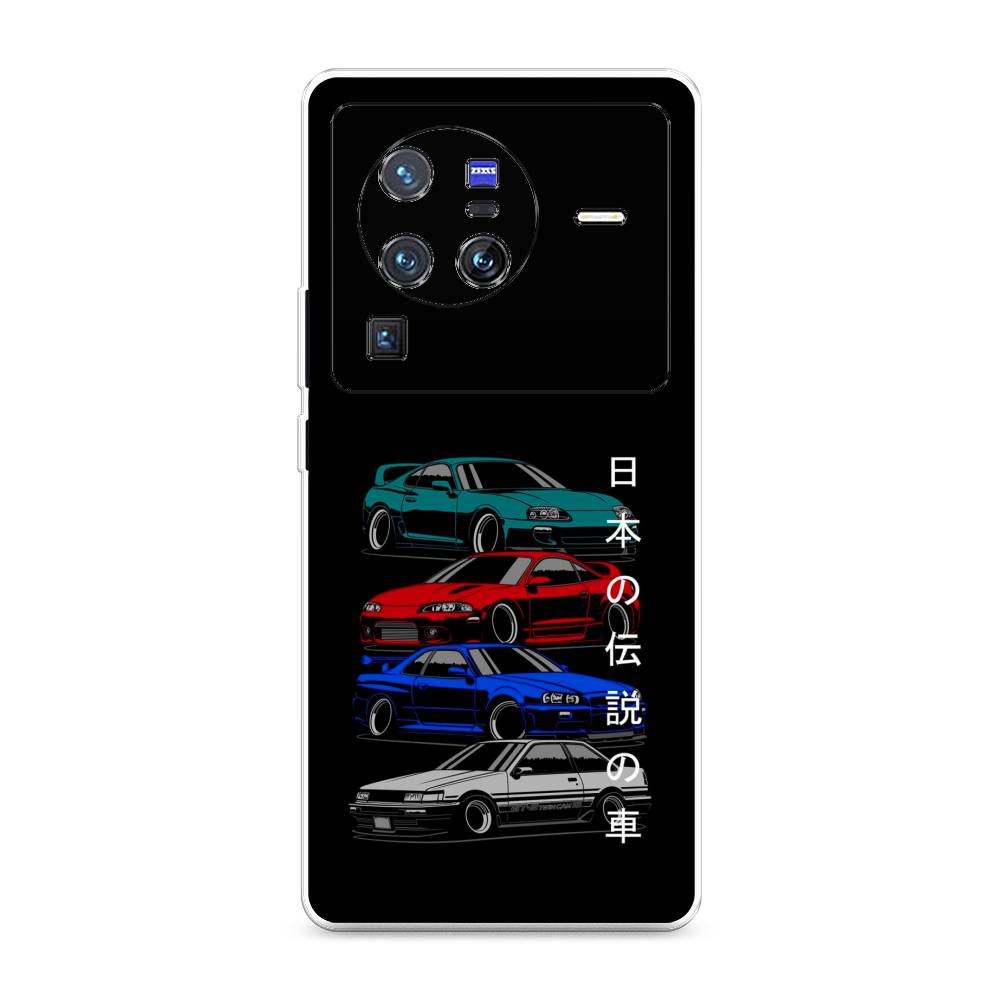 

Чехол Awog на Vivo X80 Pro "JDM Legend cars", Разноцветный, 266650-5