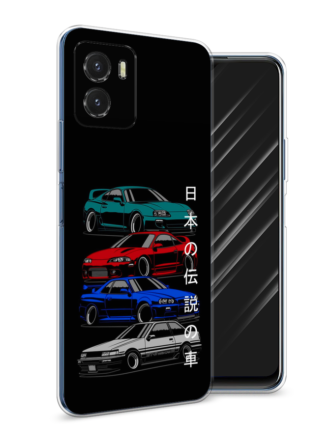 

Чехол Awog на Vivo Y10 "JDM Legend cars", Разноцветный, 266450-5