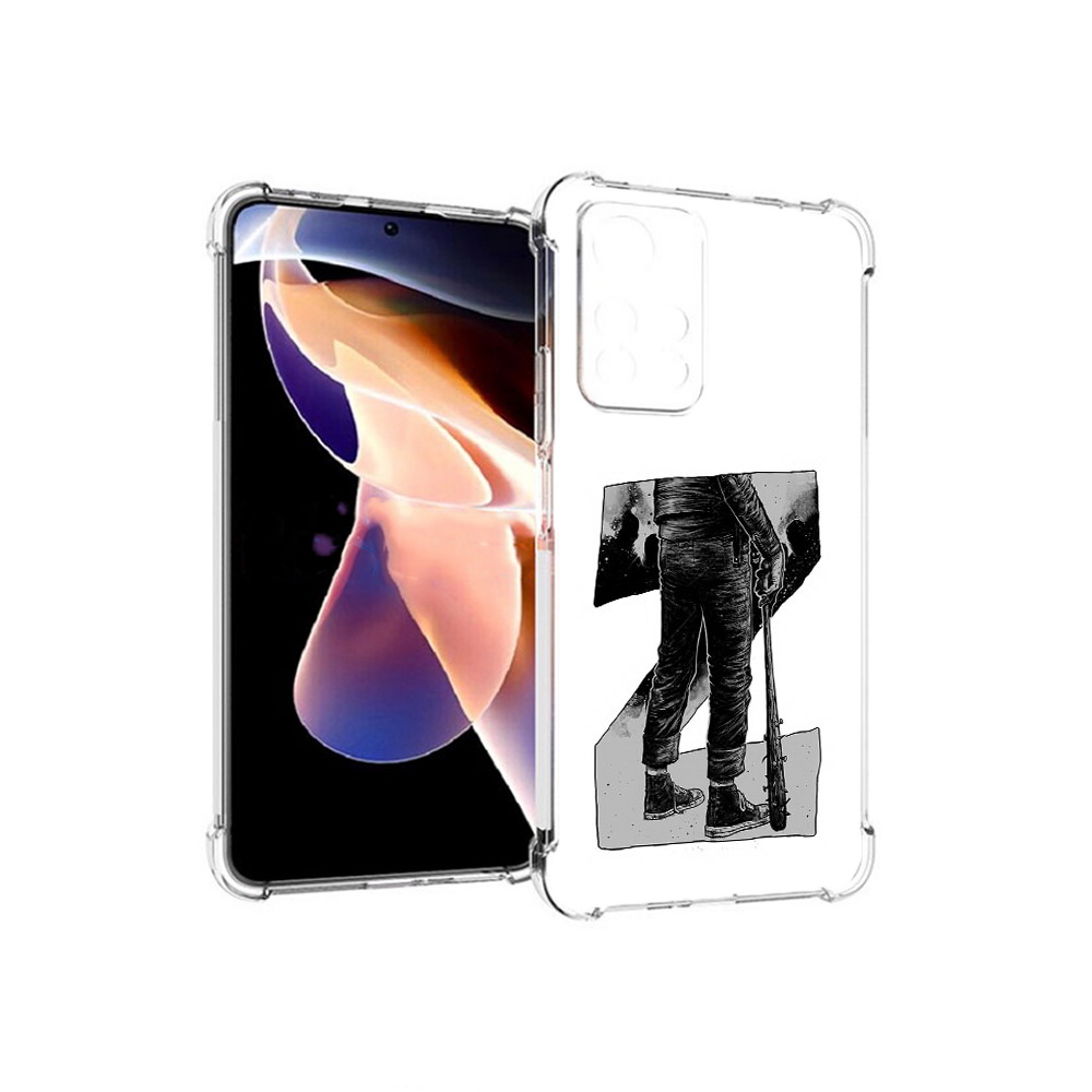 

Чехол MyPads Tocco для Xiaomi Redmi Note 11 Pro воин черно белый (PT224811.282.265), Tocco