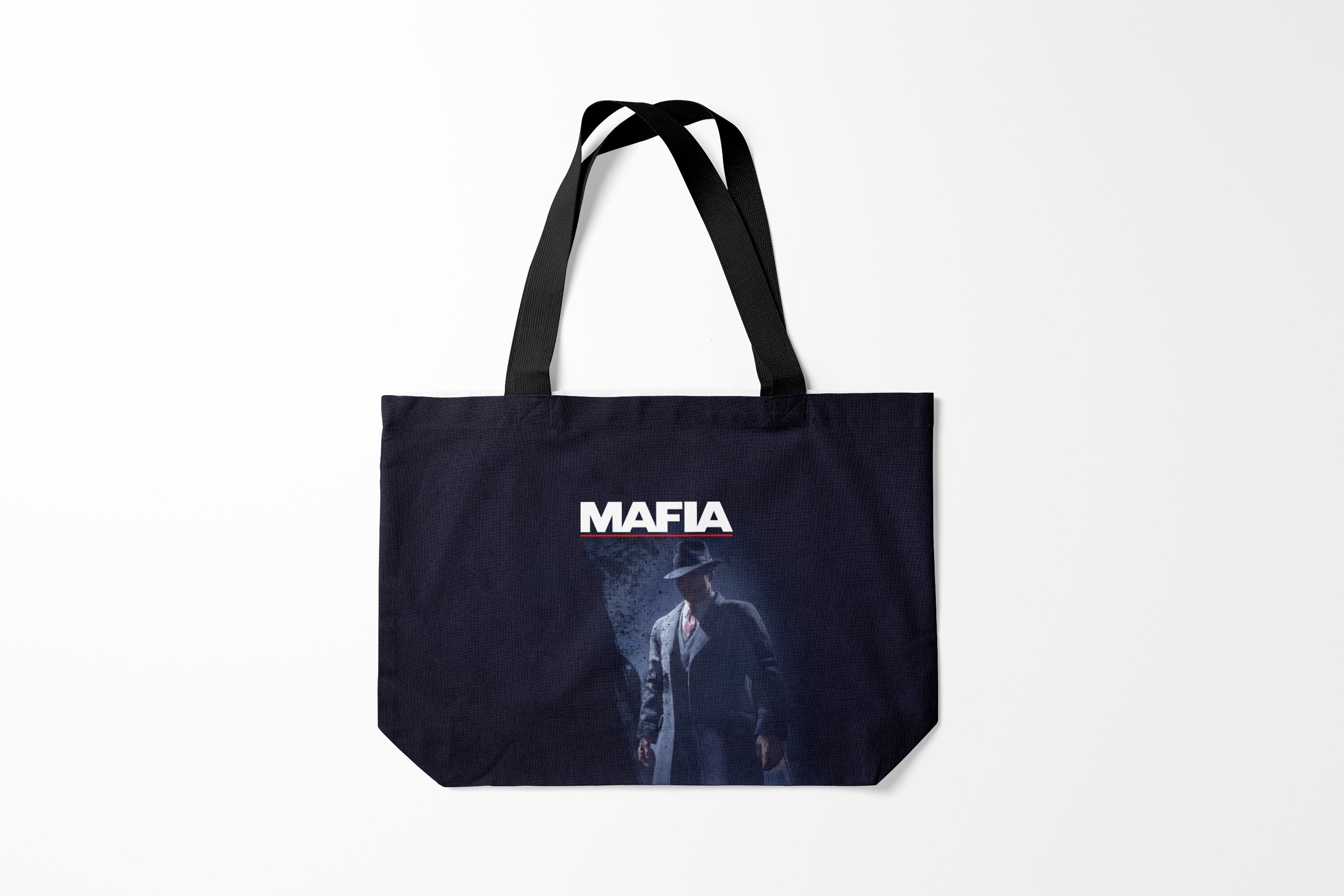 

Сумка шoппер унисекс Burnettie Mafia, черный, Mafia