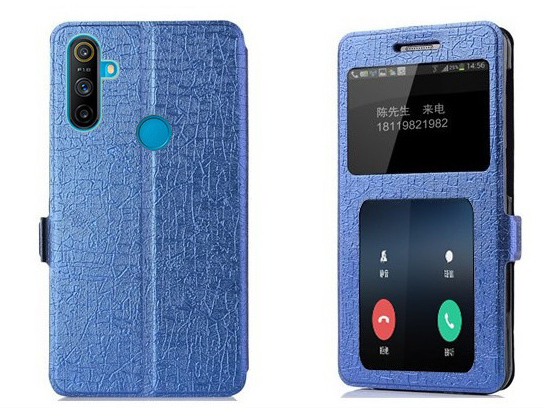фото Чехол mypads для realme c3 blue (148193)