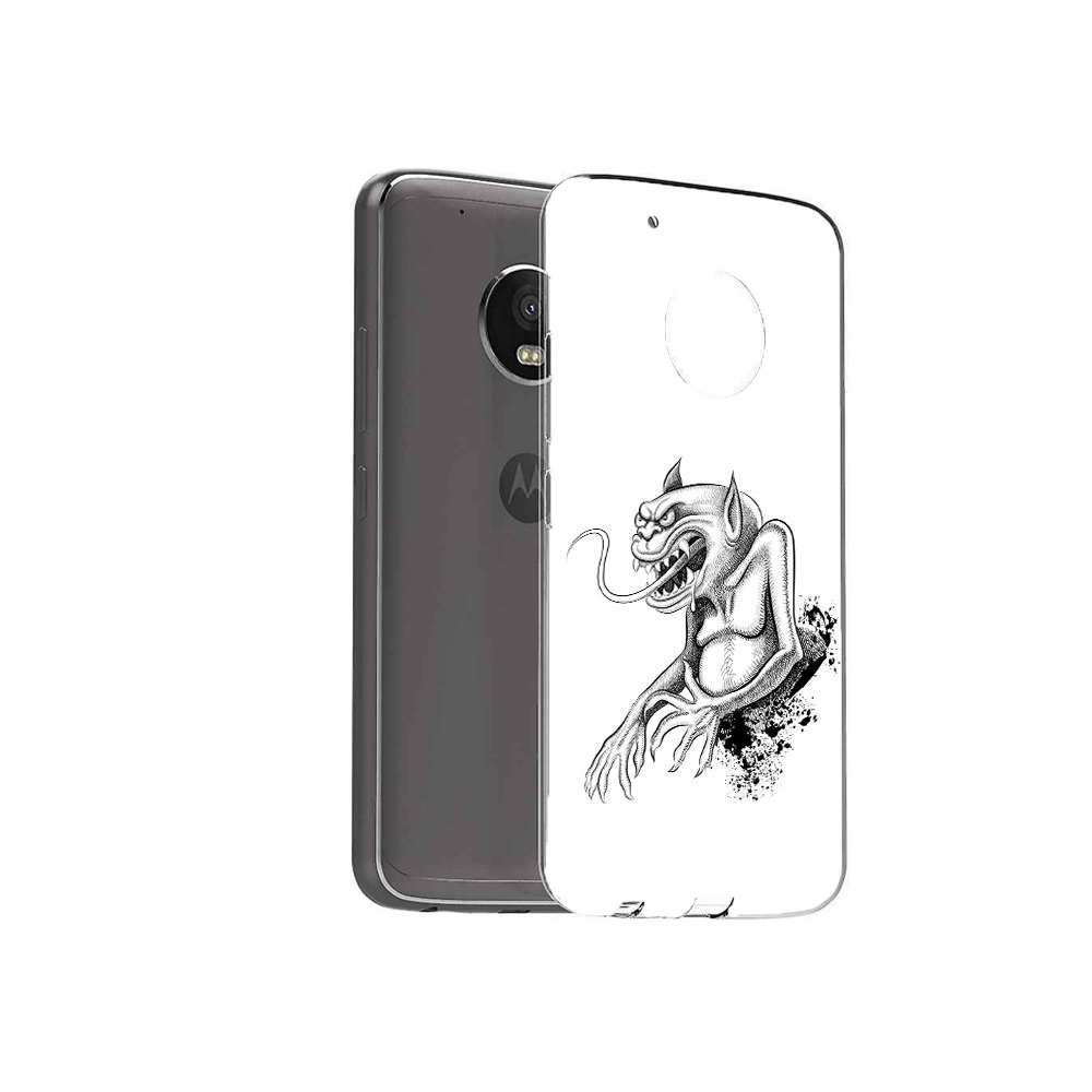 

Чехол MyPads Tocco для Motorola Moto G5 Plus чорт (PT67401.338.692), Прозрачный, Tocco