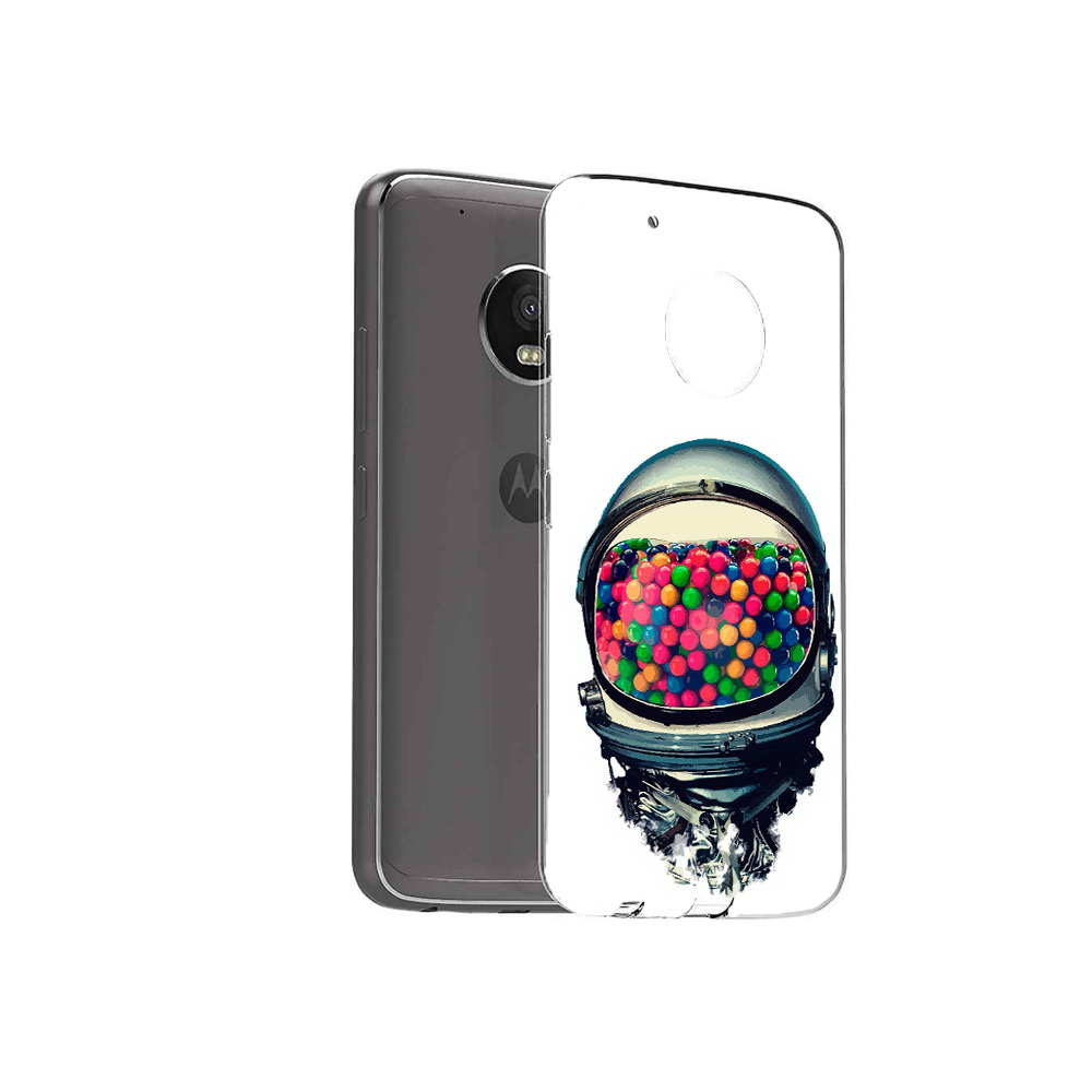 

Чехол MyPads Tocco для Motorola Moto G5 Plus шлем космонавта (PT67401.338.700), Прозрачный, Tocco