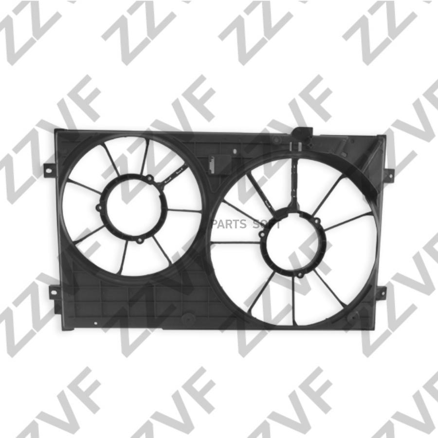 

ДИФФУЗОР ВЕНТИЛЯТОРА ОХЛАЖДЕНИЯ AUDI A3 04-13, SEAT LEON 06-10, VW GOLF 04-09 1шт