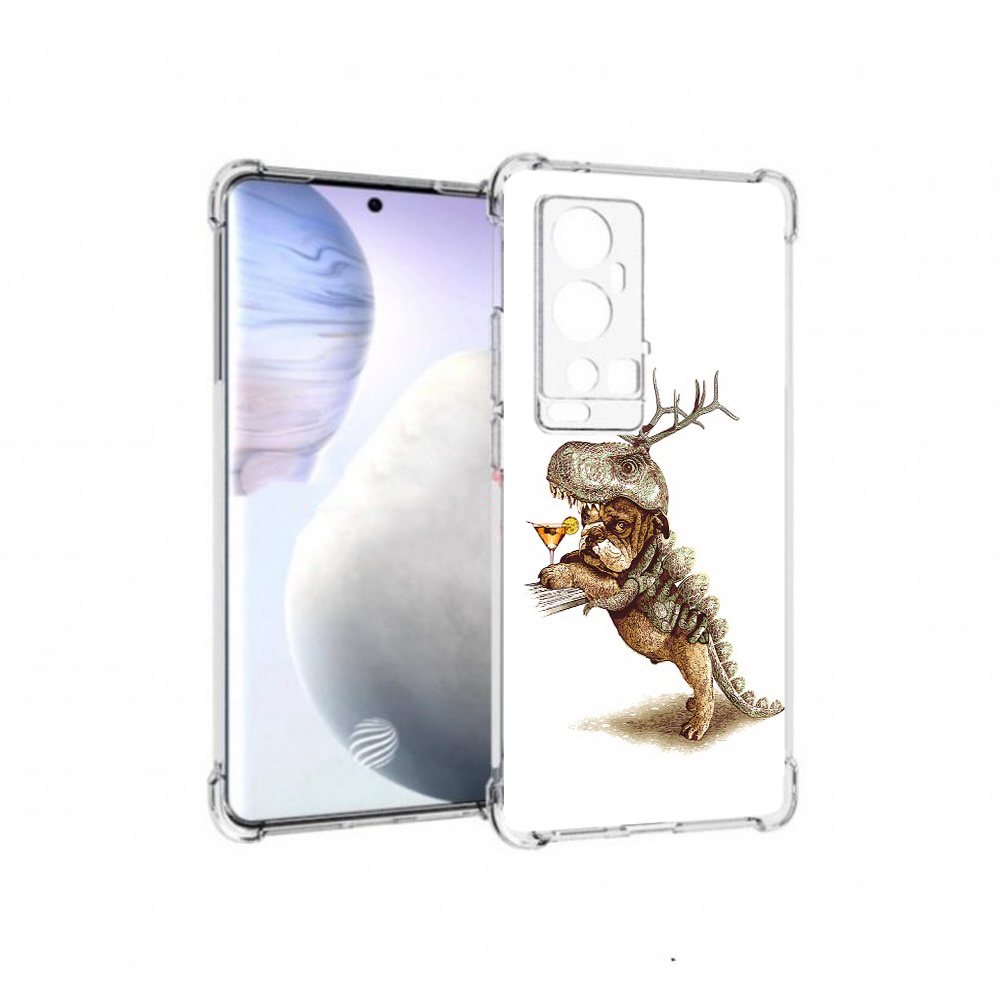 

Чехол MyPads Tocco для Vivo X60 Pro Plus тематическая вечеринка, Прозрачный, Tocco