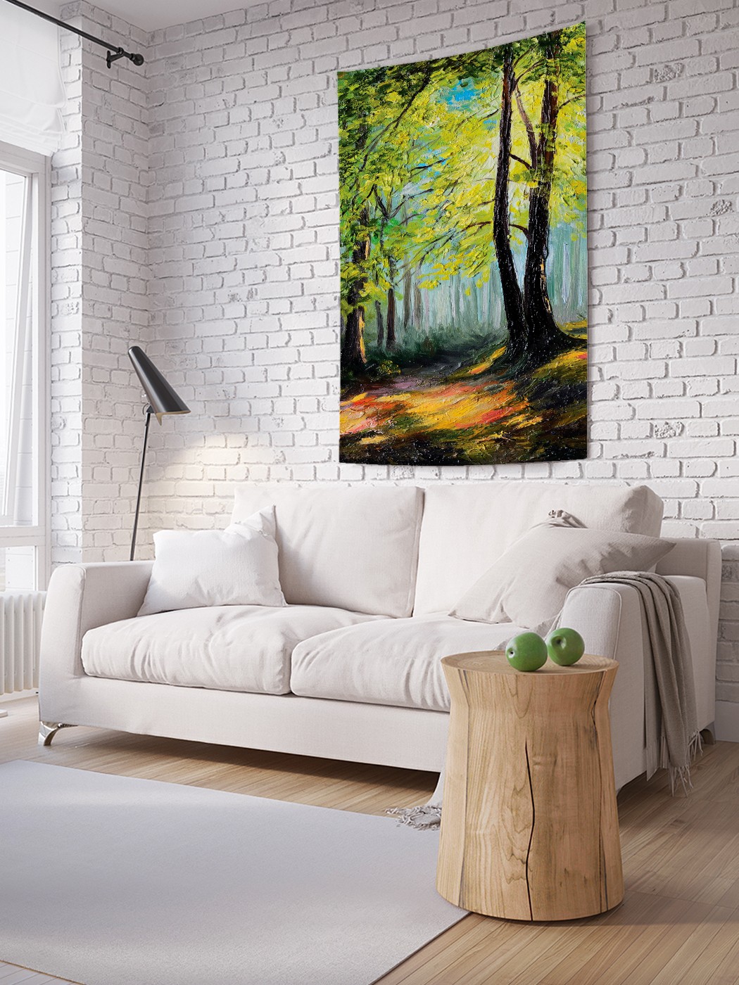 

Вертикальное фотопанно на стену JoyArty Лесной отдых 150x200 см, Лесной отдых
